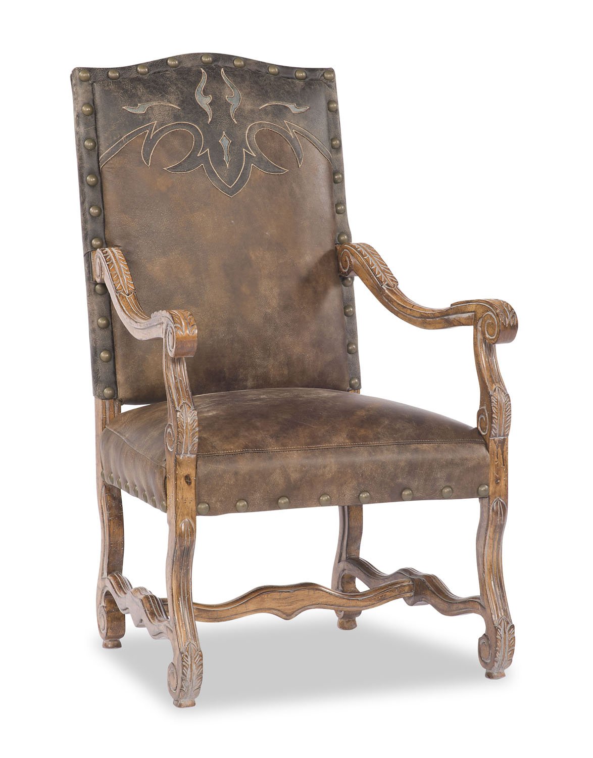 Autry End Chair - Brown