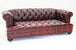 Tufted Red Leather Sofa - Old Hickory Tannery