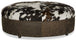 Dallas Cowhide Ottoman