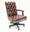 Leather Exotic Office Chair - Old Hickory Tannery