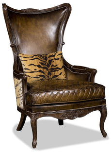 Danica Leather Chair - Antique Honey