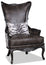 Danica Leather Chair - Zebra
