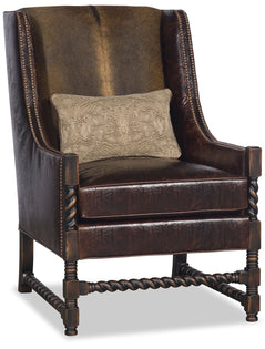 Scottie Leather and Watusi Chair