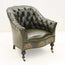 Tufted Leather Accent Chair - Old Hickory Tannery