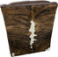 Split Rail Tallback Swivel Glider