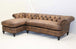 Aged Leather Durango Sectional - Old Hickory Tannery