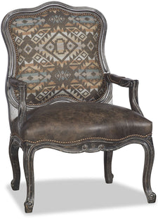 Darcy Chair with Southwestern Pattern