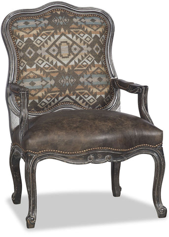 Darcy Chair with Southwestern Pattern
