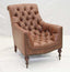 Leather Fireside Club Chair - Old Hickory Tannery