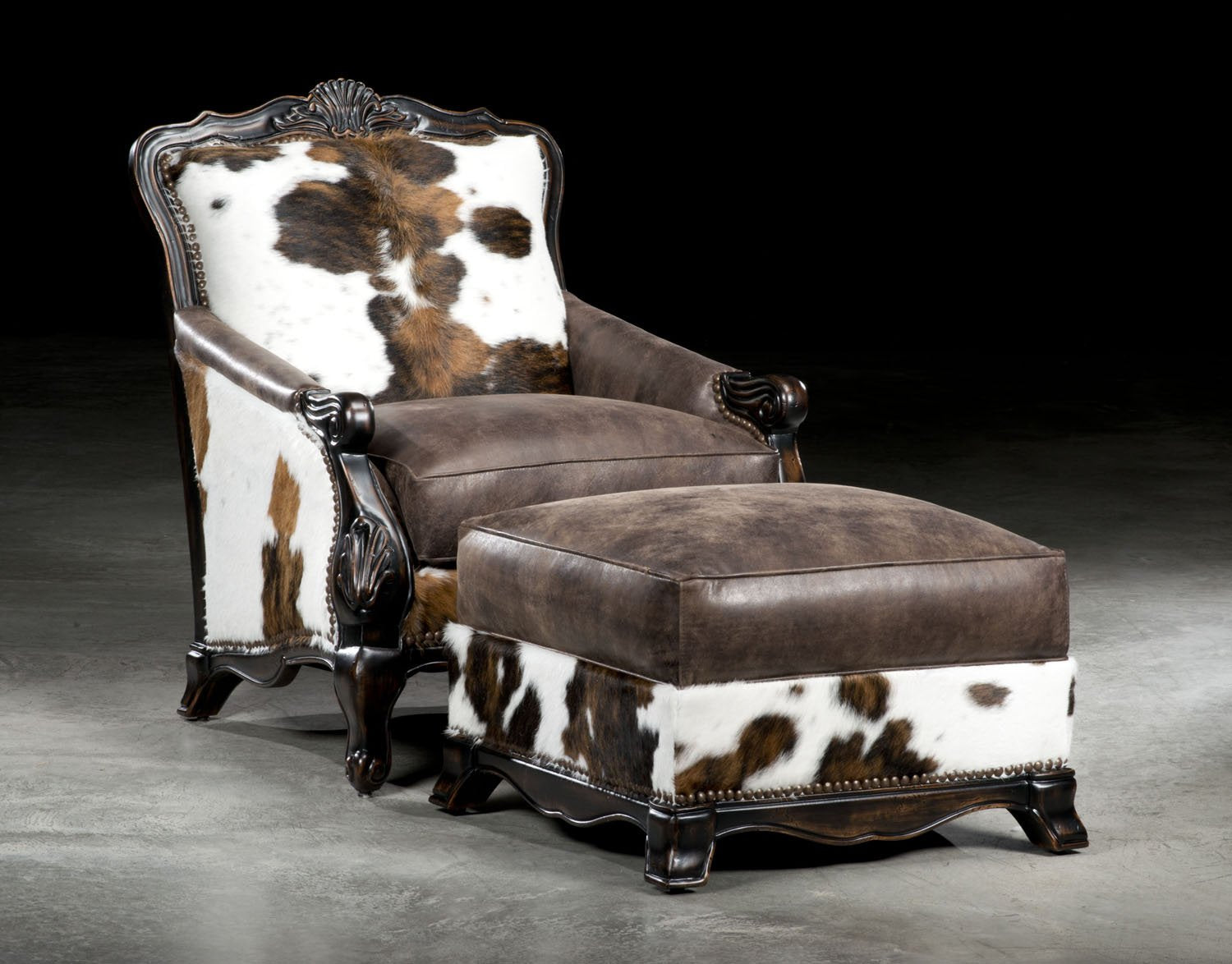 Buckley Chair in Cowhide - Main Image