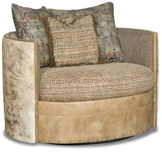 Dyson Swivel Chair - Turquoise