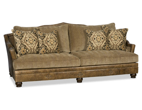 Joseph Fabric and Leather Sofa