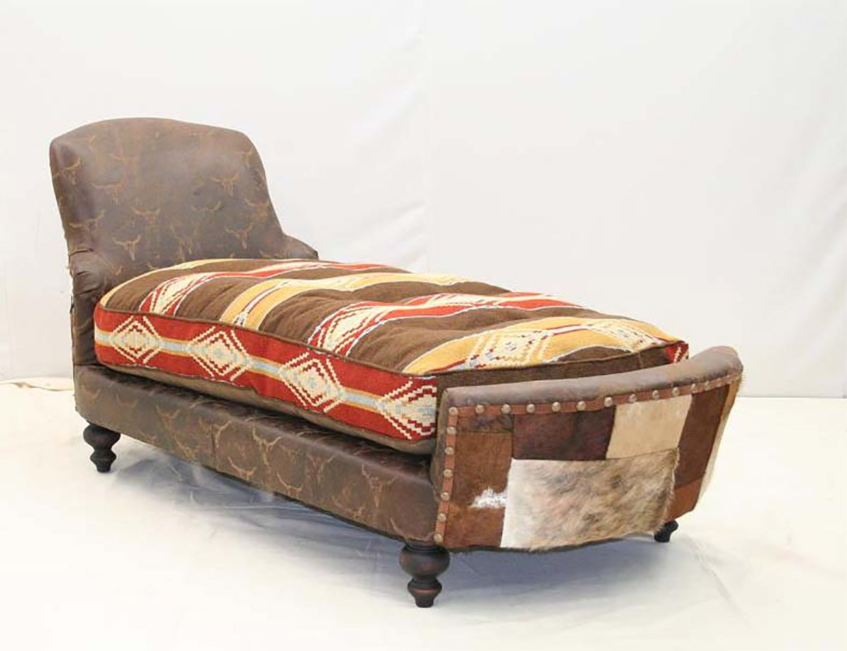 Ghost Rider Chaise Lounge - Old Hickory Tannery