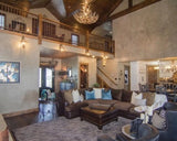 12 Light XL Mule Deer Antler Chandelier (AWC-13)