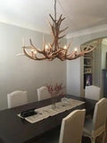8 Light Elk Antler Chandelier (AWC-22)