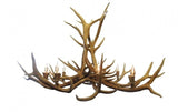 8 Light Elk Antler Chandelier (AWC-22)