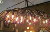 16 Light Mule Deer/ White Tail Mother In-Law Antler Chandelier (AWC-46)