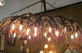 16 Light Mule Deer/ White Tail Mother In-Law Antler Chandelier (AWC-46)