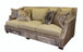 Adrian Contemporary Western Cowhide Sofa - Grey