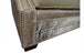 Adrian Contemporary Western Cowhide Sofa - Grey