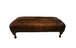 Amarillo Rustic Cowhide Large Rectangle Ottoman