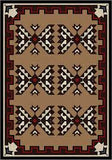 American Dakota Camp Cami Blanket - Brown