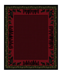 American Dakota National Park Bear Family - Multi