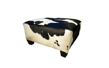 Black and White Ottoman - 36