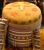 Los Christos Longhorn Hassock