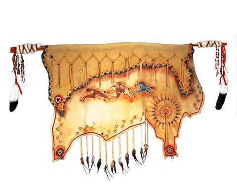 Cayuse Hide Painting