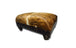 Cowhide Small Roll Top Ottoman