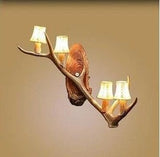 Elk Single Antler Wall Sconce (Es-4)