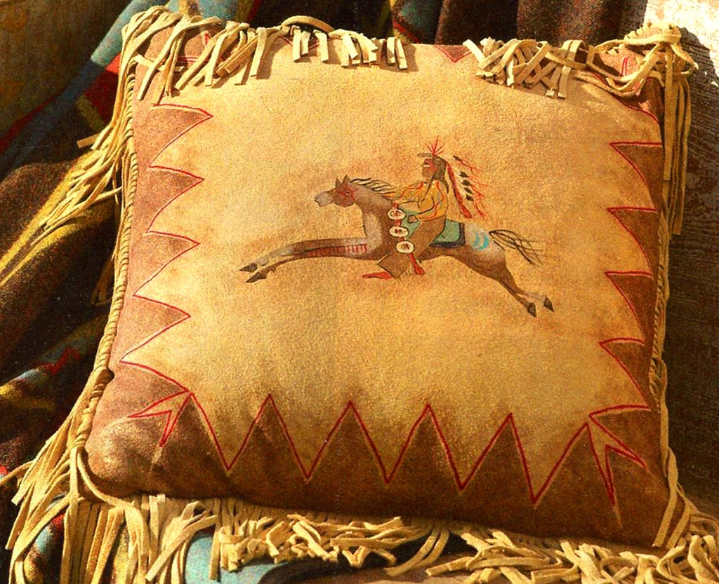 Cayuse Fringed Pillow