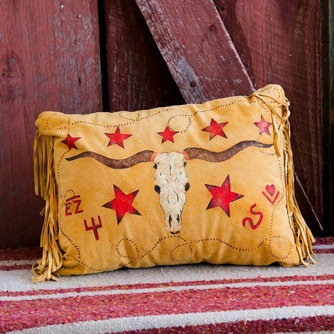 Longhorn Accent Pillow