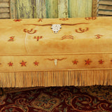 Longhorn and Brands Padded Bench