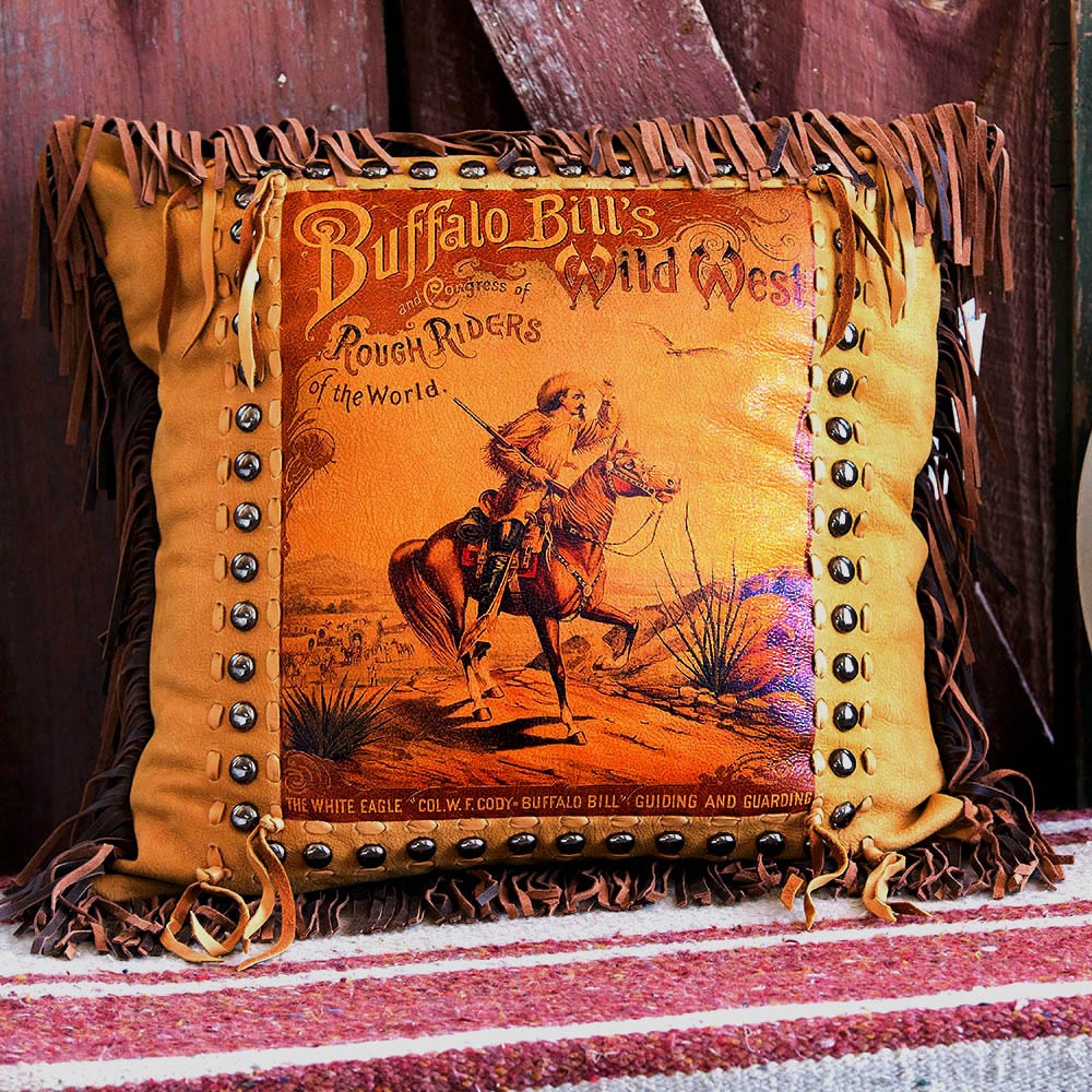 Buffalo Bill Poster Pillow