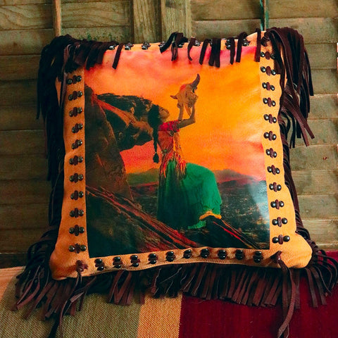 Buffalo Prayer Pillow