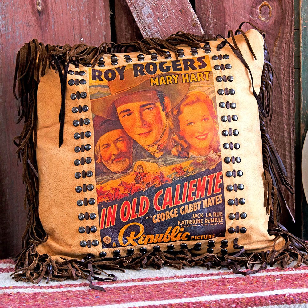 Roy Rogers Poster Pillow