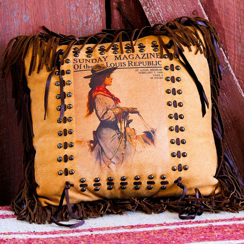 Sunday Magazine Pillow