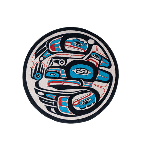 American Dakota Native Partners Mike D “Raven” - Red and Blue