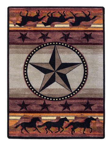 American Dakota Great State Collection Night Stampede - Desert