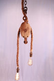Double Rope Pulley Pendant
