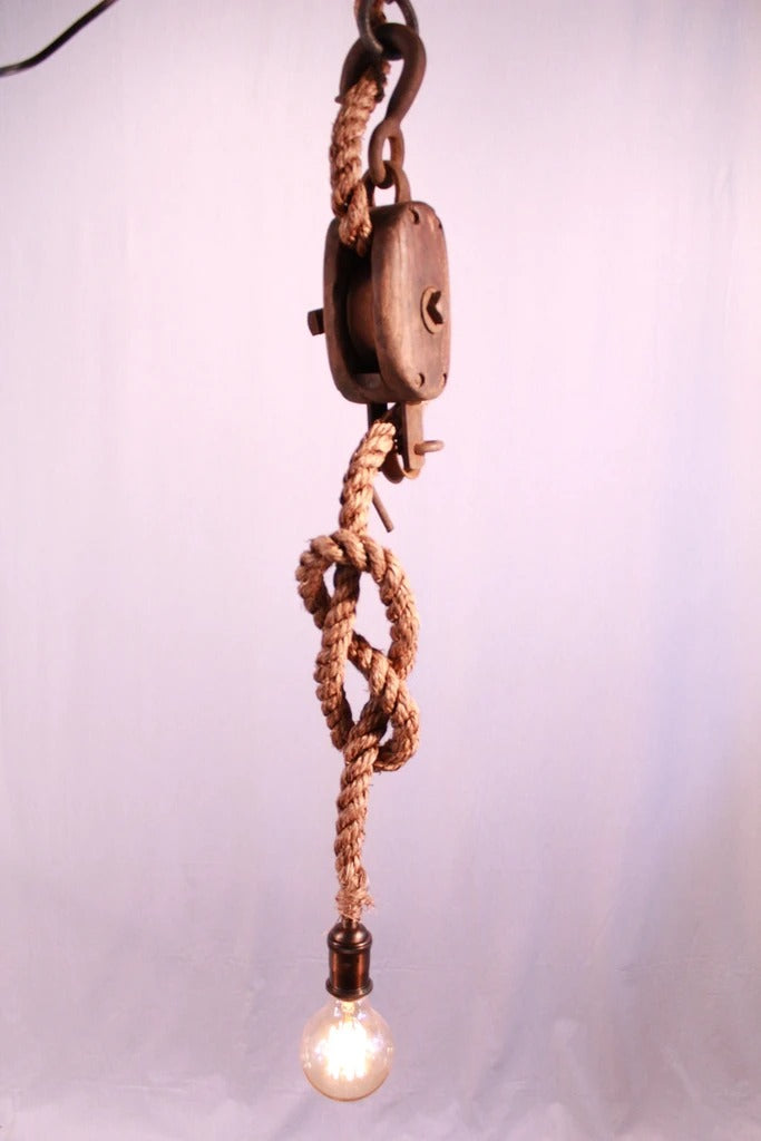 Single Rope Pulley Pendant