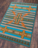 American Dakota Sacha Knight Collection Tempest - Turquoise