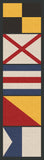 American Dakota Coastal Rugs Signal - Multi