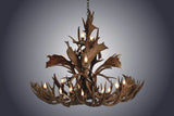 14 Light Small Mule/Fallow Cascading Antler Chandelier (SKU-145S)