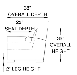 Eleanor Rigby Berlin 1E Accent Chair