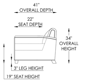 Eleanor Rigby Manon 1E Accent Chair