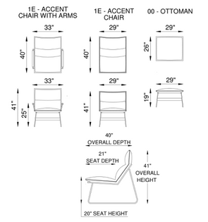 Eleanor Rigby Tweety 1E Accent Chair