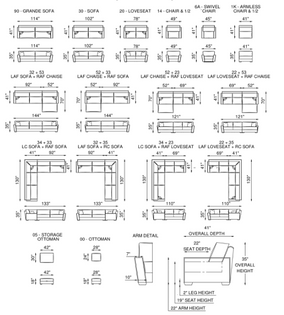 Eleanor Rigby City Cowboy 30 Sofa